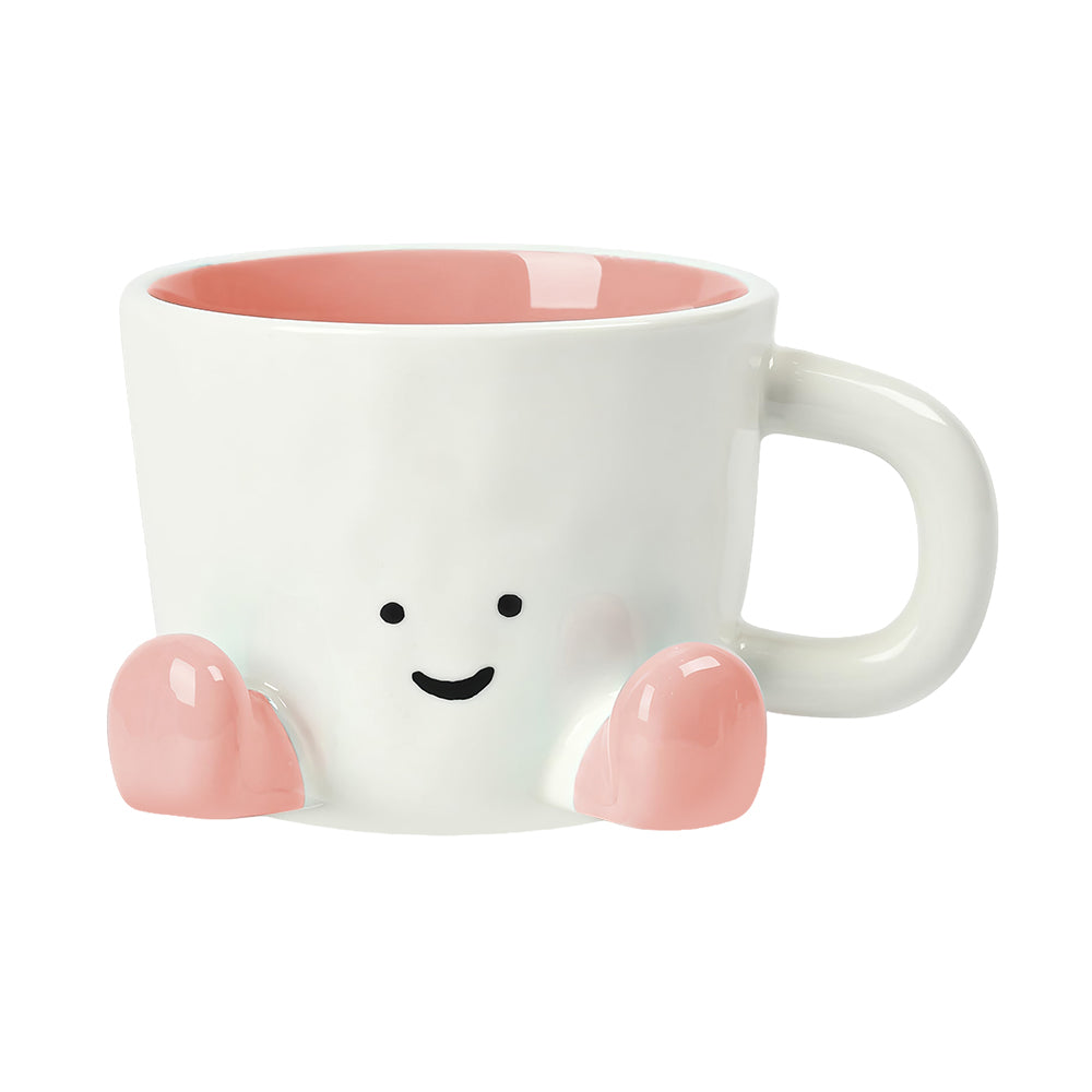 Cute Funny Ceramic Coffee Mug for Women Tea Cup for Office