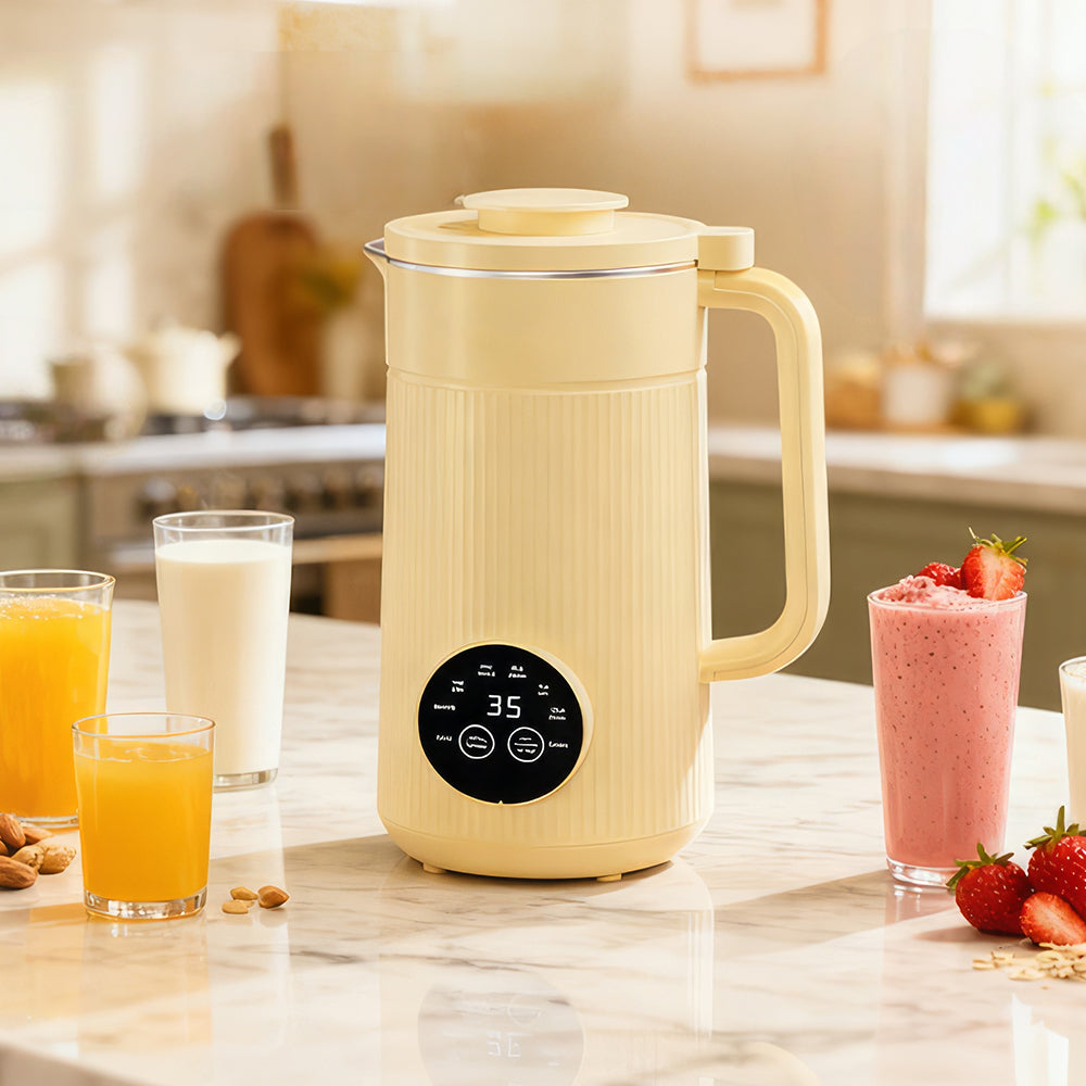8-in-1 Nut Milk Maker 35oz Soy Almond Oat Milk Machine with Auto Clean