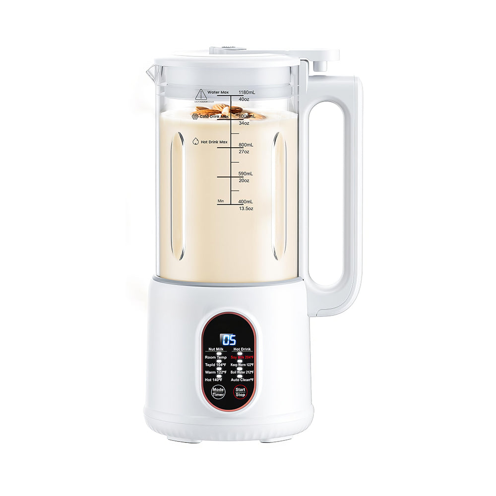 Nut Milk Maker 50oz Automatic Soy Milk Machine with Auto Clean & Timer