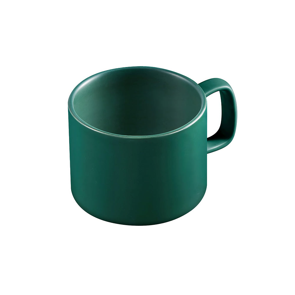 11oz Flat Bottom Ceramic Coffee Mug Tea Cup for Office and Home