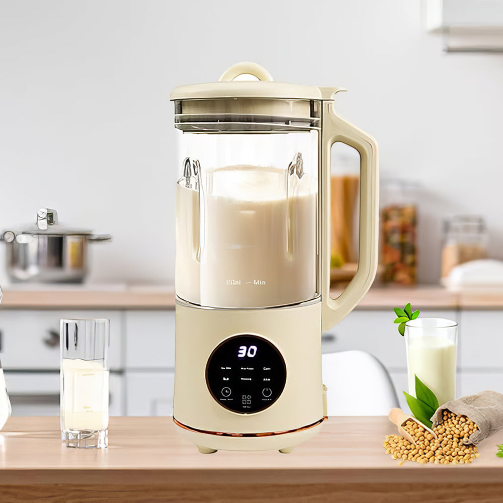 Automatic Nut Milk Maker 40oz Soy & Almond Milk Machine with Self Clean