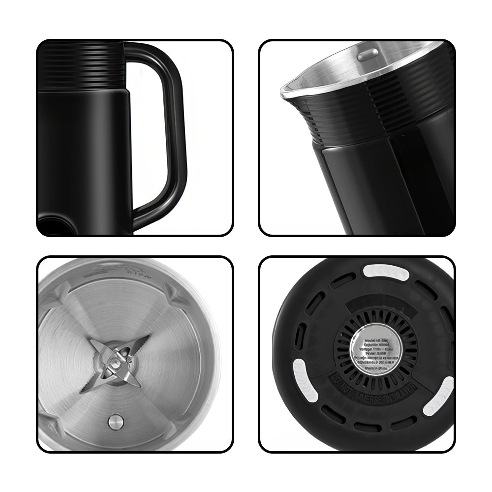 6-in-1 Nut Milk Maker 20oz, Soy Almond Oat Milk Machine with Self Clean