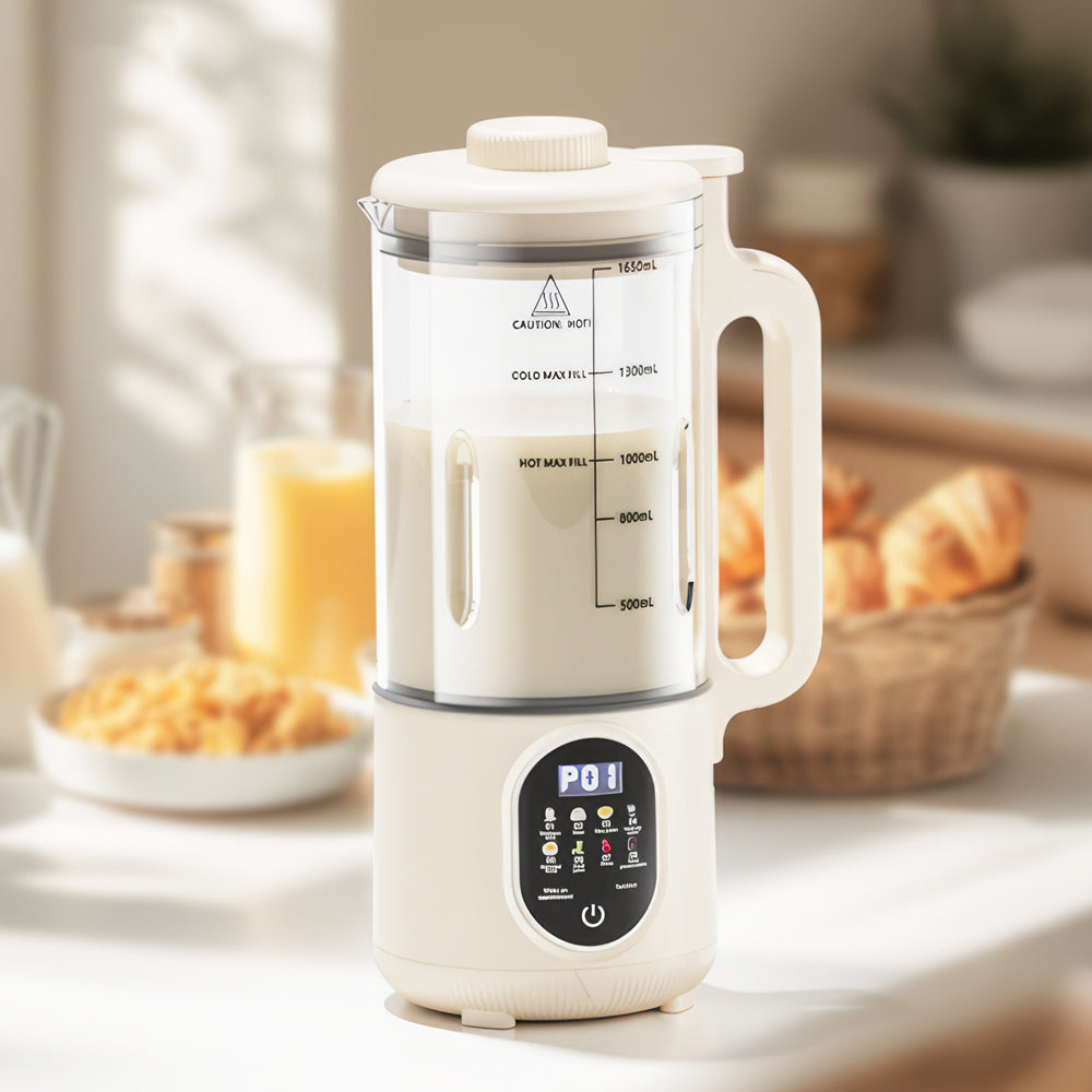 Nut Milk Maker 55oz 10-in-1 Automatic Soy Milk Machine with Auto Clean