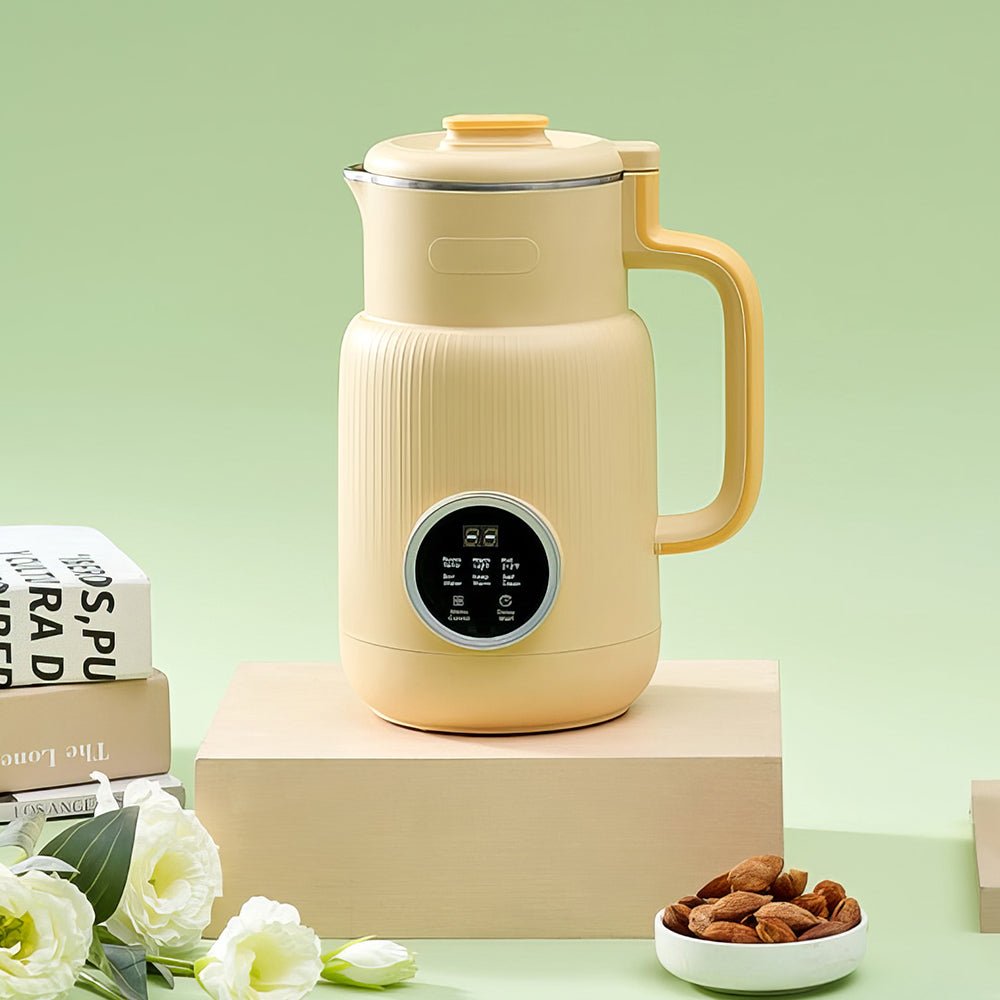 6-in-1 Nut Milk Maker 20oz, Soy Almond Oat Milk Machine with Self Clean