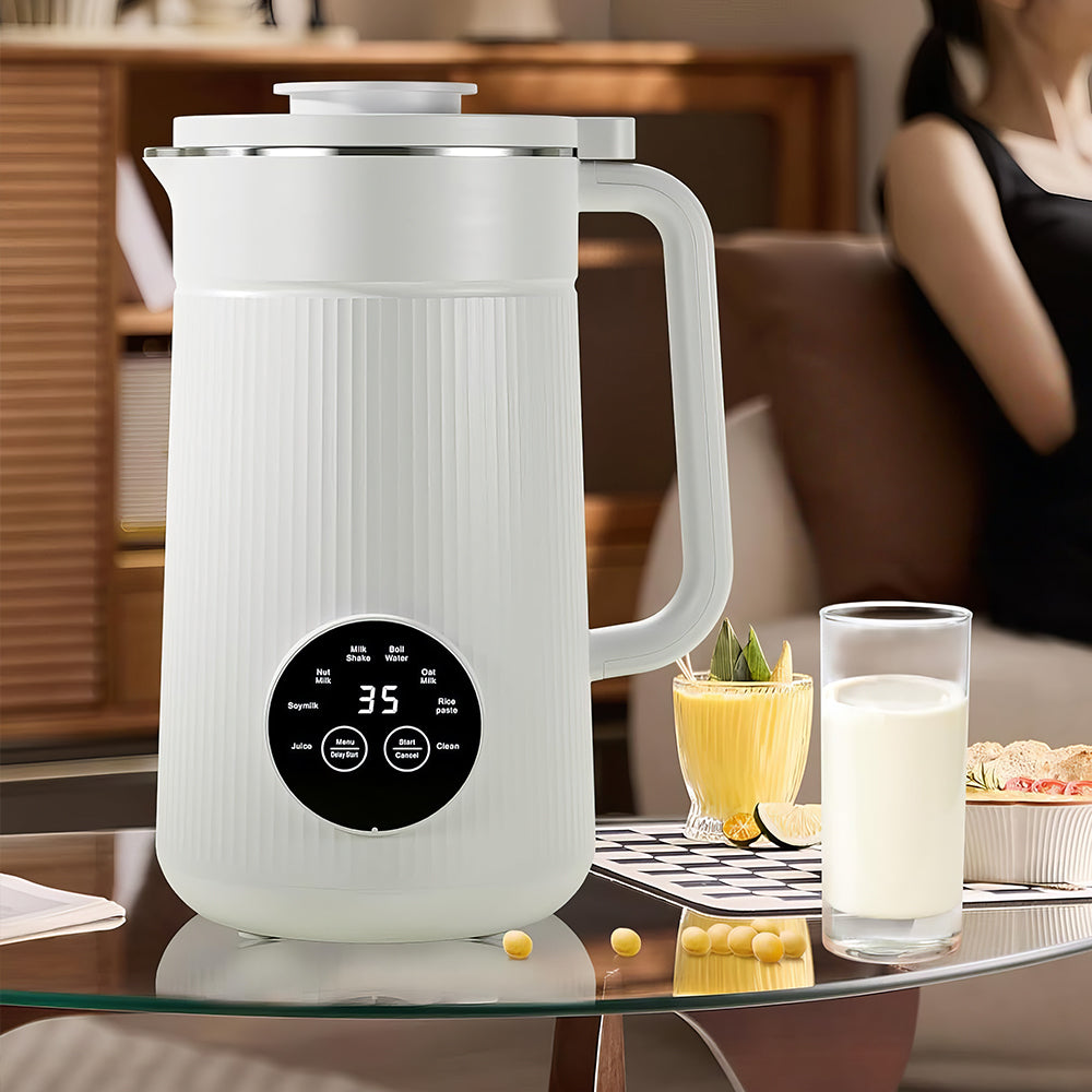 8-in-1 Nut Milk Maker 35oz Soy Almond Oat Milk Machine with Auto Clean