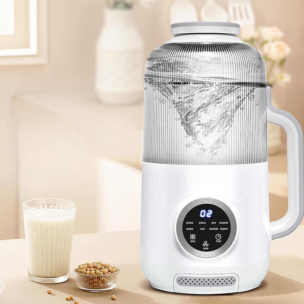 10-in-1 Nut Milk Maker 40oz Soy Almond Oat Milk Blender with Auto Clean