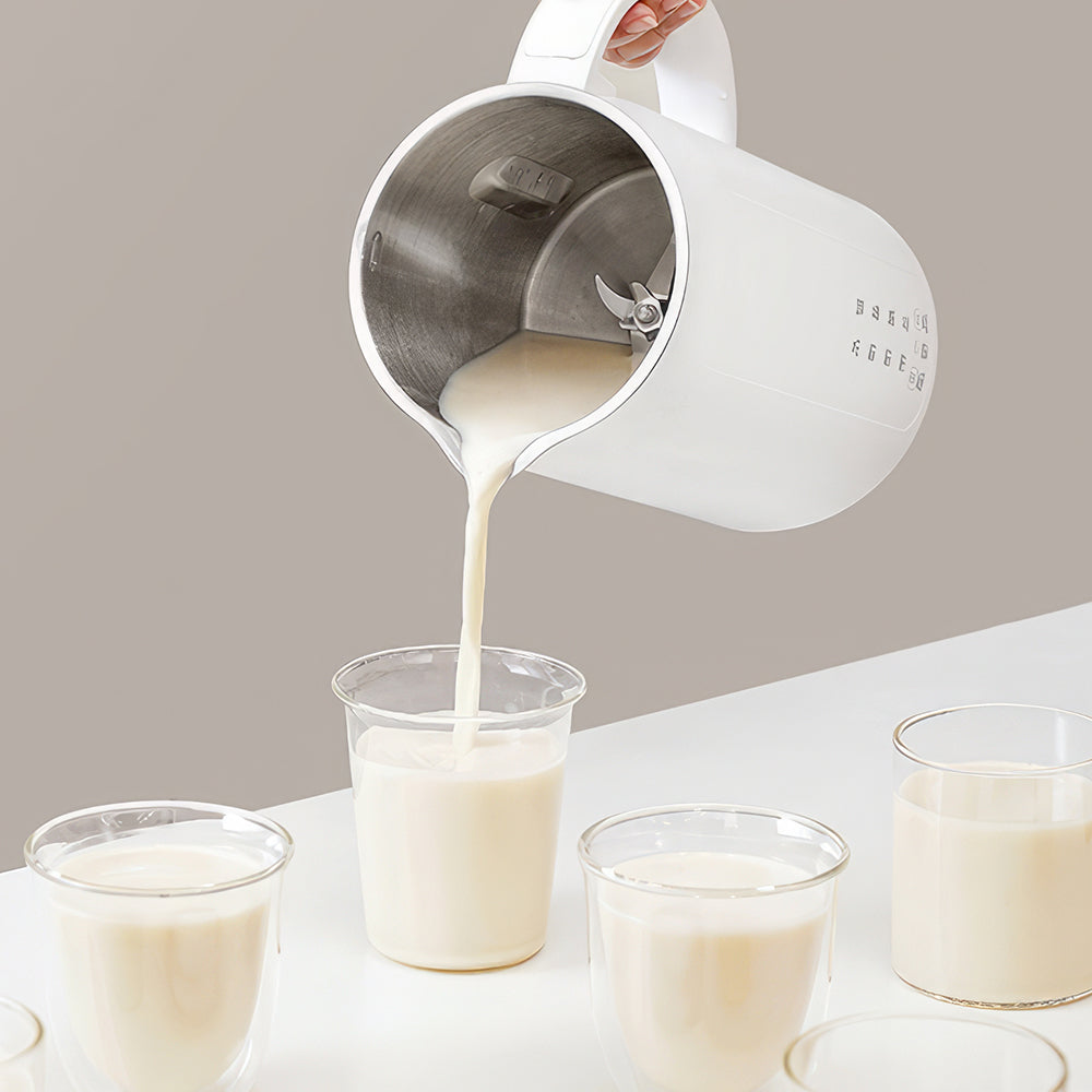 Nut Milk Maker 42oz Automatic Almond & Soy Milk Machine with Self Clean