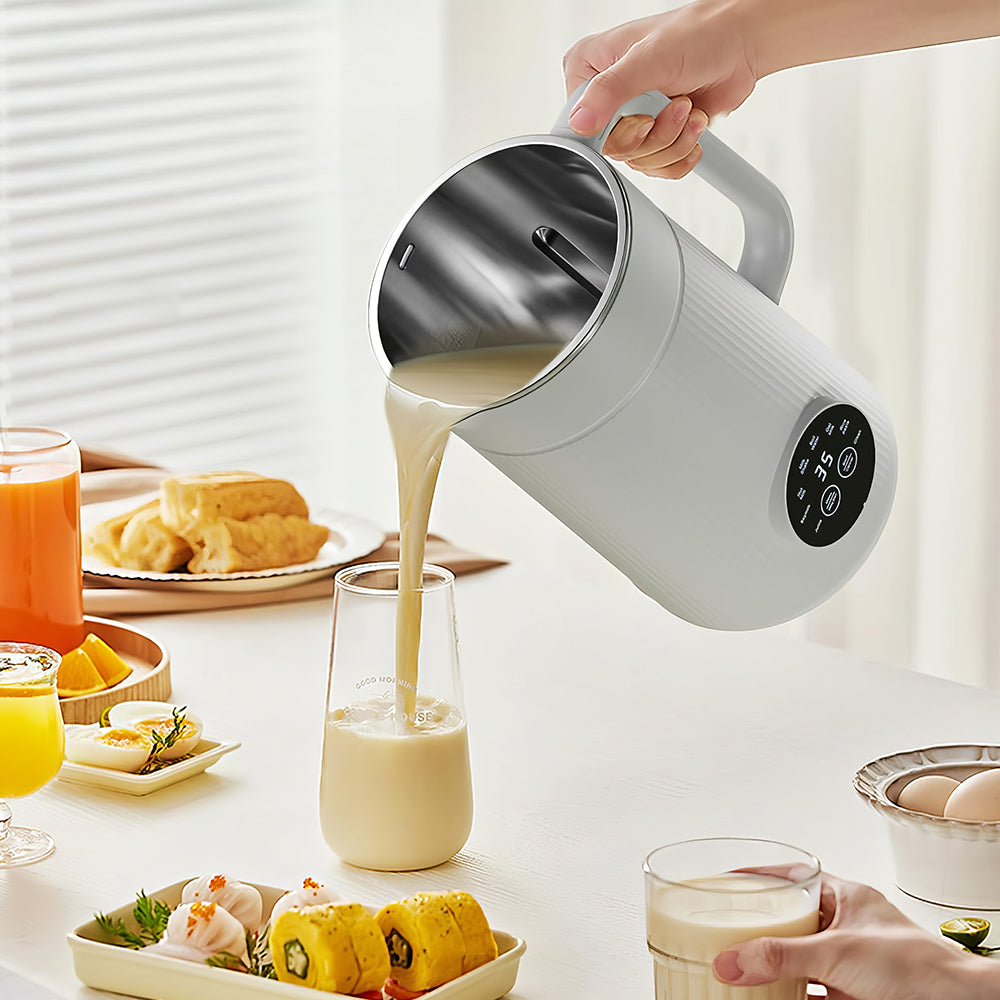 8-in-1 Nut Milk Maker 35oz Soy Almond Oat Milk Machine with Auto Clean