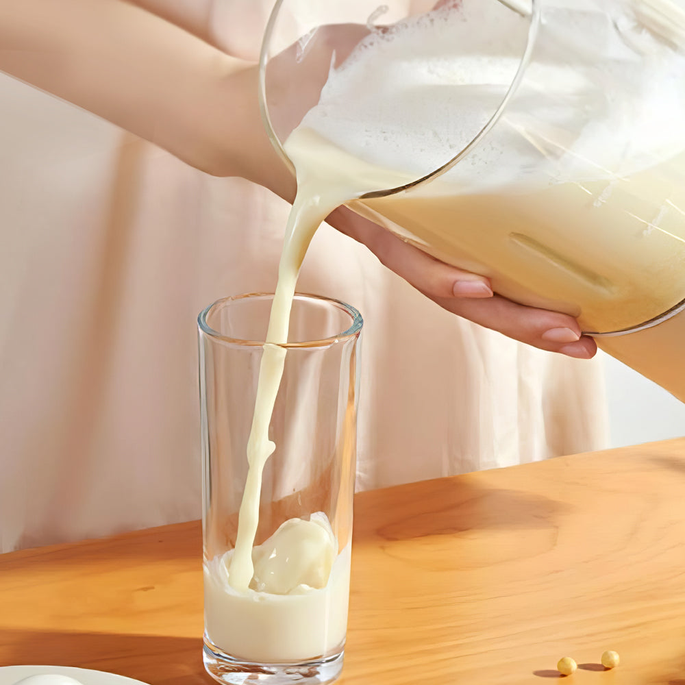 Automatic Nut Milk Maker 40oz Soy & Almond Milk Machine with Self Clean