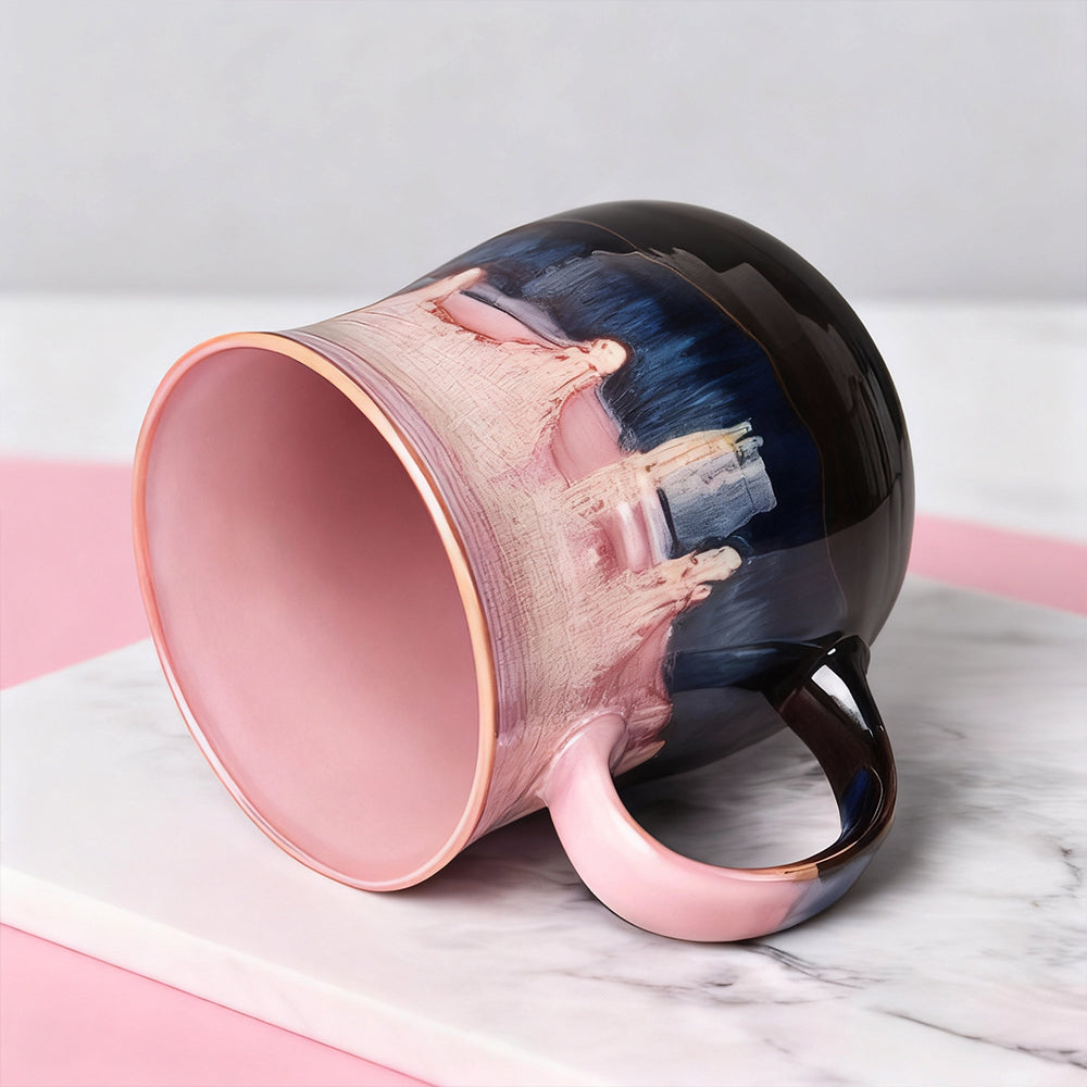 21oz Large Ceramic Coffee Mug Dishwasher and Microwave Safe Tea Cup