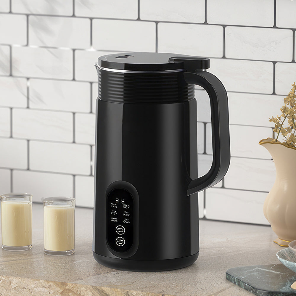 6-in-1 Nut Milk Maker 20oz, Soy Almond Oat Milk Machine with Self Clean
