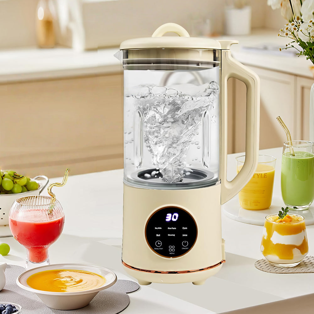 Automatic Nut Milk Maker 40oz Soy & Almond Milk Machine with Self Clean