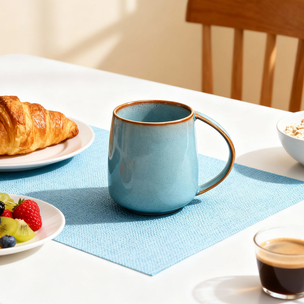 13oz Matte Ceramic Coffee Mug Dishwasher and Microwave Safe