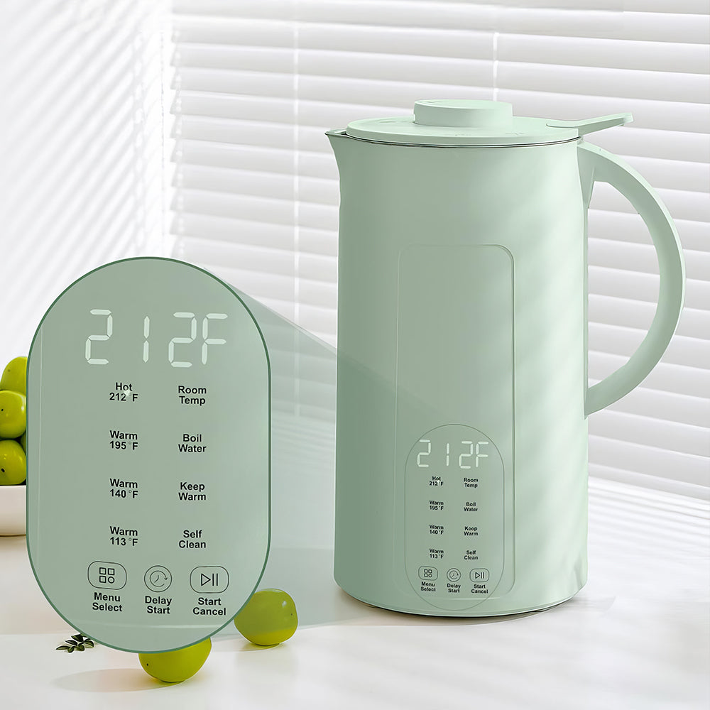 Nut Milk Maker 42oz Automatic Almond & Soy Milk Machine with Self Clean