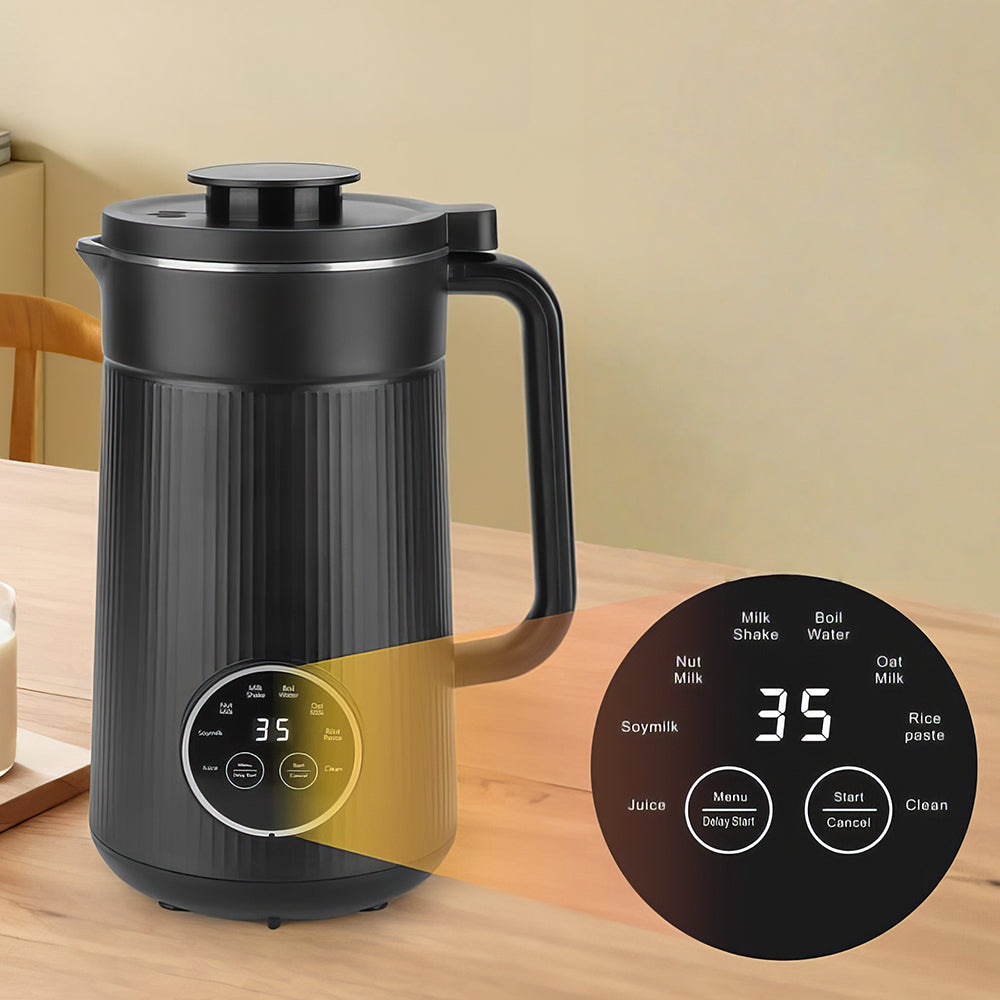 35oz Nut Milk Machine 8-in-1 Almond, Oat, Soy Milk Maker with Delay Start
