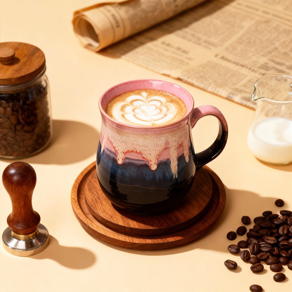 21oz Large Ceramic Coffee Mug Dishwasher and Microwave Safe Tea Cup