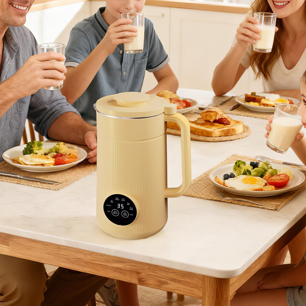 8-in-1 Nut Milk Maker 35oz Soy Almond Oat Milk Machine with Auto Clean